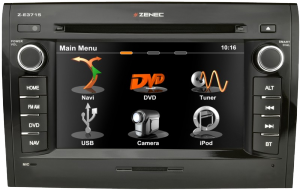 ZENEC Z-E 3715 Navigace pro Fiat Ducato, Citroen Jumper a Peugeot Boxer